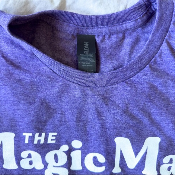 Brand New The Magic Mart Magic Johnson Capital One Small Purple Shirt Promo - Picture 4 of 9